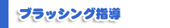 ブラッシング指導